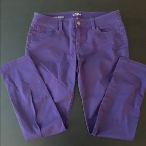 LOFT Purple Pants